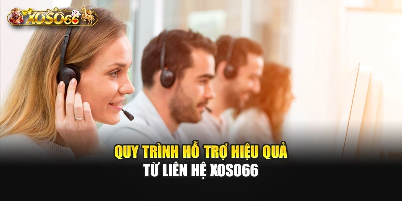 Quy trình hỗ trợ hiệu quả từ liên hệ XOSO66